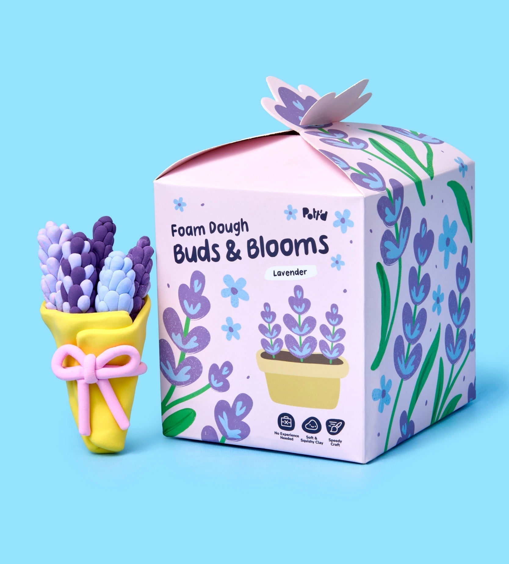 Pâte À Modeler - Bourgeons & Fleurs : Lavande