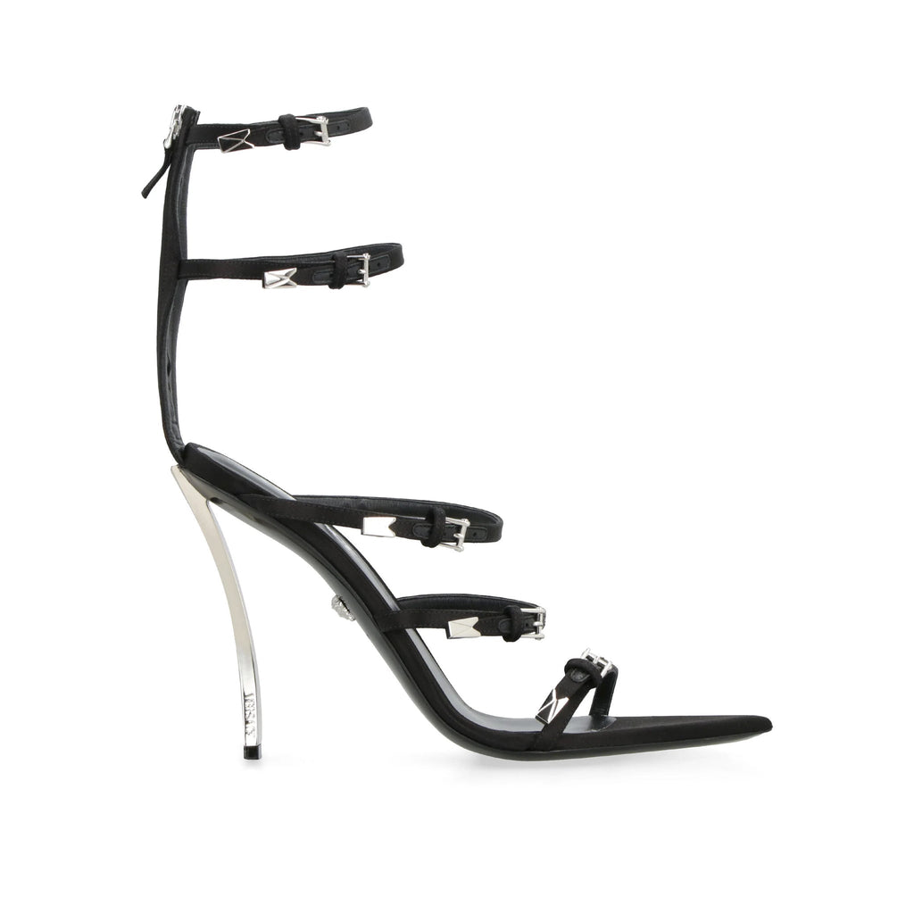 Versace Pin-Points Sandals - Black - Femme