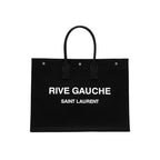 Saint Laurent Rive Gauche Tote Bag - Black - Femme