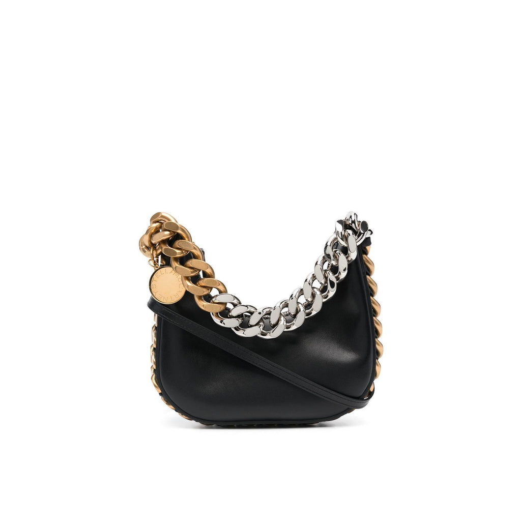 Stella Mccartney Frayme Mini Shoulder Bag - Black - Femme