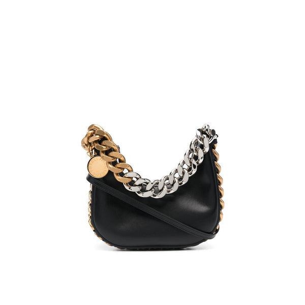 Stella Mccartney Frayme Mini Shoulder Bag - Black - Femme