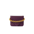 Bottega Veneta Mount Small Leather Bag - Purple - Femme