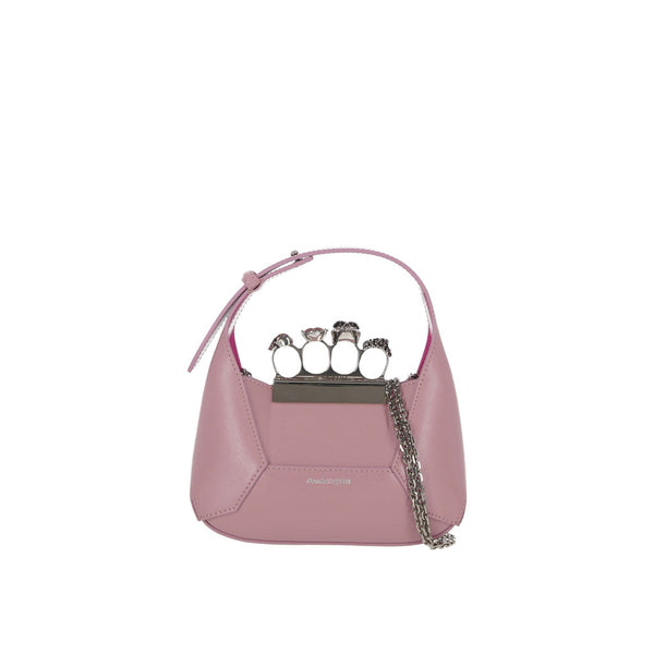 Alexander Mcqueen Jewelled Mini Bag - Pink - Femme