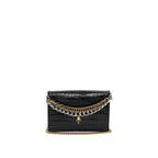 Alexander Mcqueen Mini Skull Leather Bag - Black - Femme