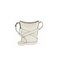 Alexander Mcqueen The Curve Shoulder Bag - White - Femme