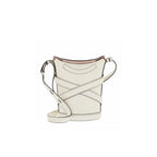 Alexander Mcqueen The Curve Shoulder Bag - White - Femme