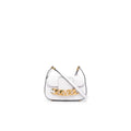 Valentino Garavani Vlogo Chain Leather Bag - White - Femme