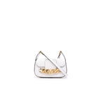Valentino Garavani Vlogo Chain Leather Bag - White - Femme