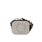 Stella Mccartney Logo Shoulder Bag - Black - Femme