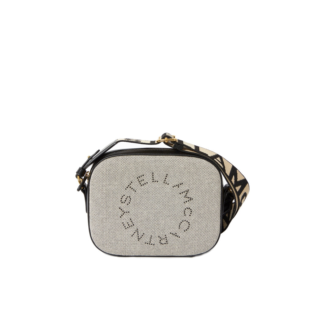 Stella Mccartney Logo Shoulder Bag - Black - Femme