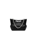 Alexander Mcqueen The Peack Leather Bag - Black - Femme