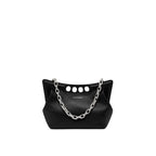 Alexander Mcqueen The Peack Leather Bag - Black - Femme
