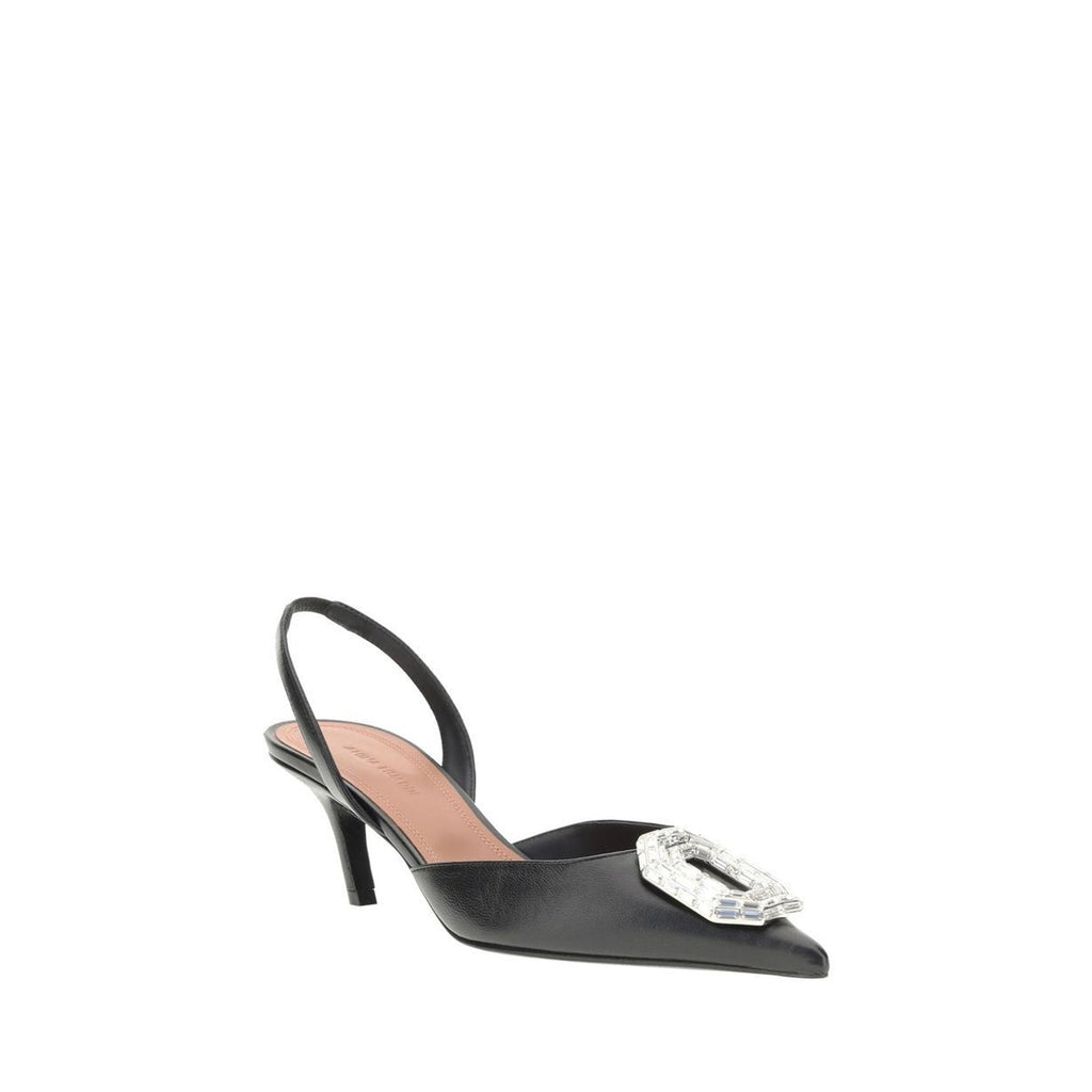 Escarpins - Amina Muaddi Camelia 60 Slingback - Black