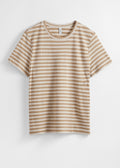 T-Shirt Pa Jolene En Lin Beige Pour Femme