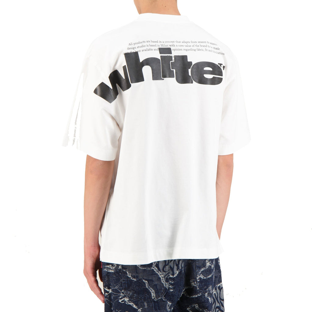 T-Shirt Off-White Shared Logo Skate - White - Homme