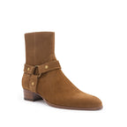 Bottes Saint Laurent Wyatt Harness Ankle - Brown - Homme