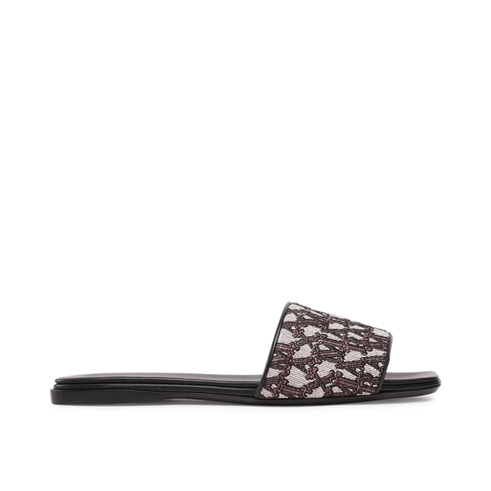 Mules - Max Mara Fridac Logo  - Brown