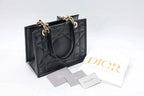 Christian Dior Essential Tote Archicannage Quilt Calfskin Small