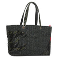 Chanel Cambon Tote Quilted Tweed Large