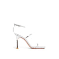 Sandales - Amina Muaddi Maya Leather - Silver
