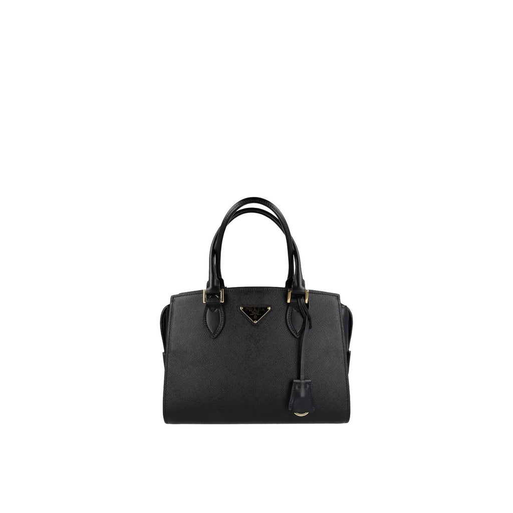 Prada - Sac À Main Saffiano Leather - Femme - Black