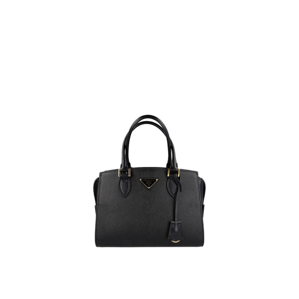 Prada - Sac À Main Saffiano Leather - Femme - Black