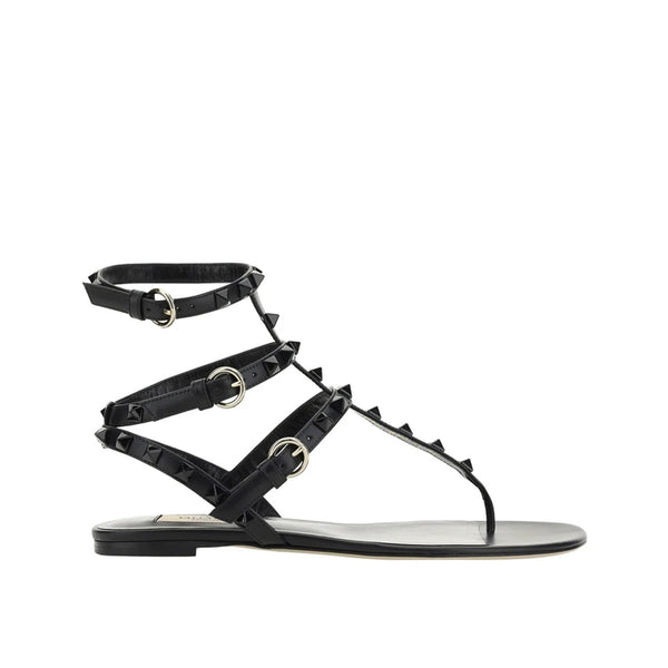 Sandales Valentino Garavani Rockstud Flip-Flop - Black - Femme