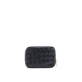 Bottega Veneta Intreccio Leather Beauty Case - Black - Femme