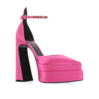 Escarpins - Versace Silk Satin - Pink