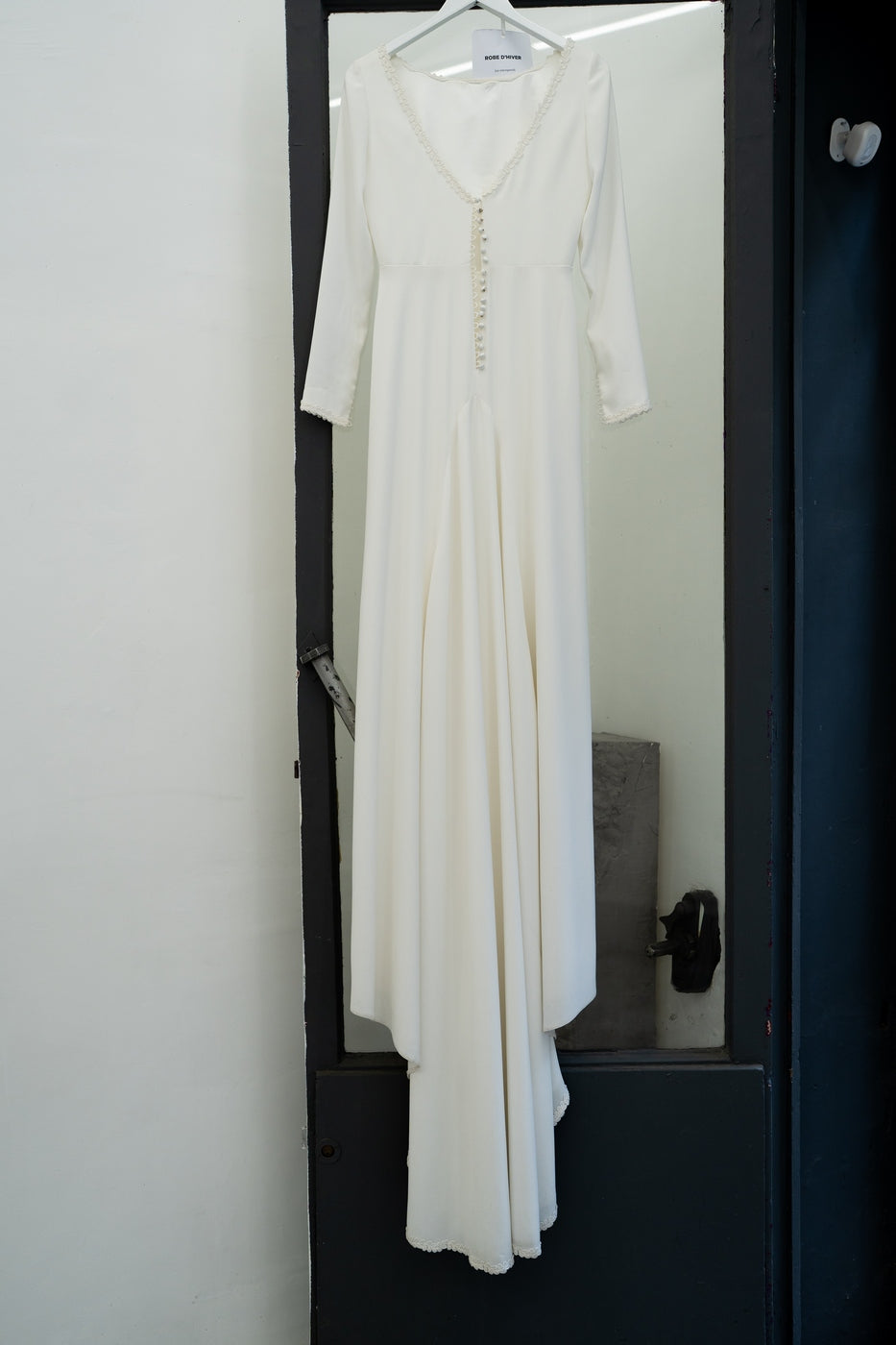 Robe De Mariée Hiver - Blanc Soie