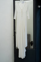 Robe De Mariée Hiver - Blanc Soie