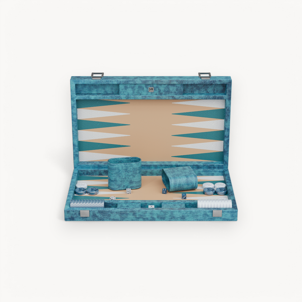 Signature Alligator Backgammon