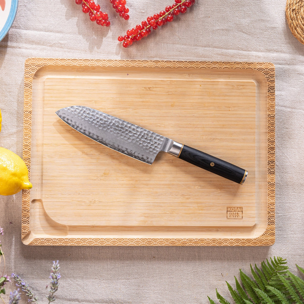 Collection Pakka San-Mai - Couteau Santoku - 18cm
