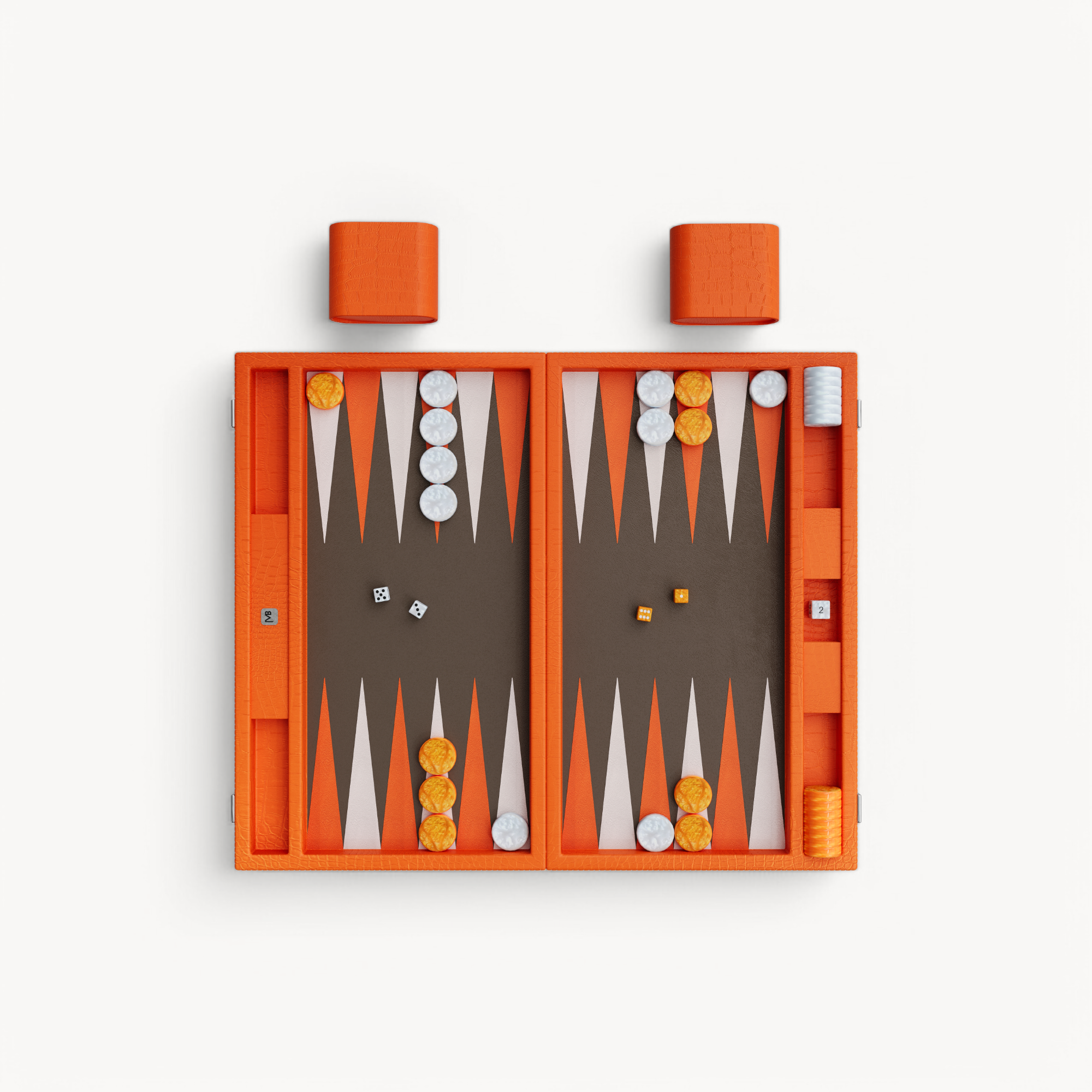 Signature Alligator Backgammon
