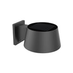 Loopin - Applique Solaire Décorative - Acier - Noir