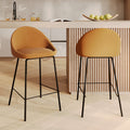 Lot De 2 Tabourets De Bar Misty - Camel