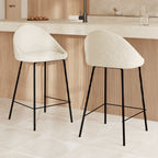 Tabouret De Bar Misty - Laine Blanche