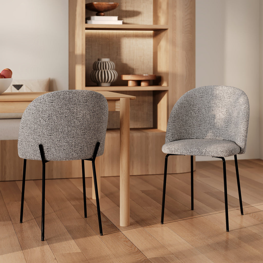 Lot De 2 Chaises Karl - Gris