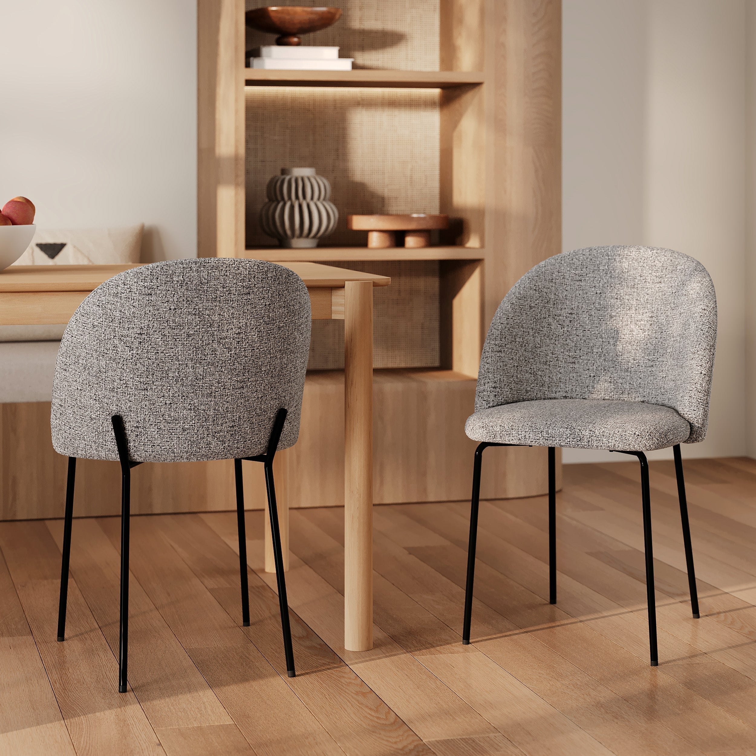 Lot De 2 Chaises Karl - Gris