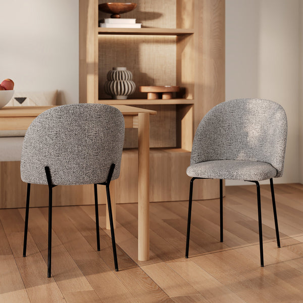 Lot De 2 Chaises Karl - Gris