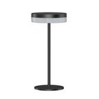 Vivia - Lampe De Table Solaire - Aluminium - Noir