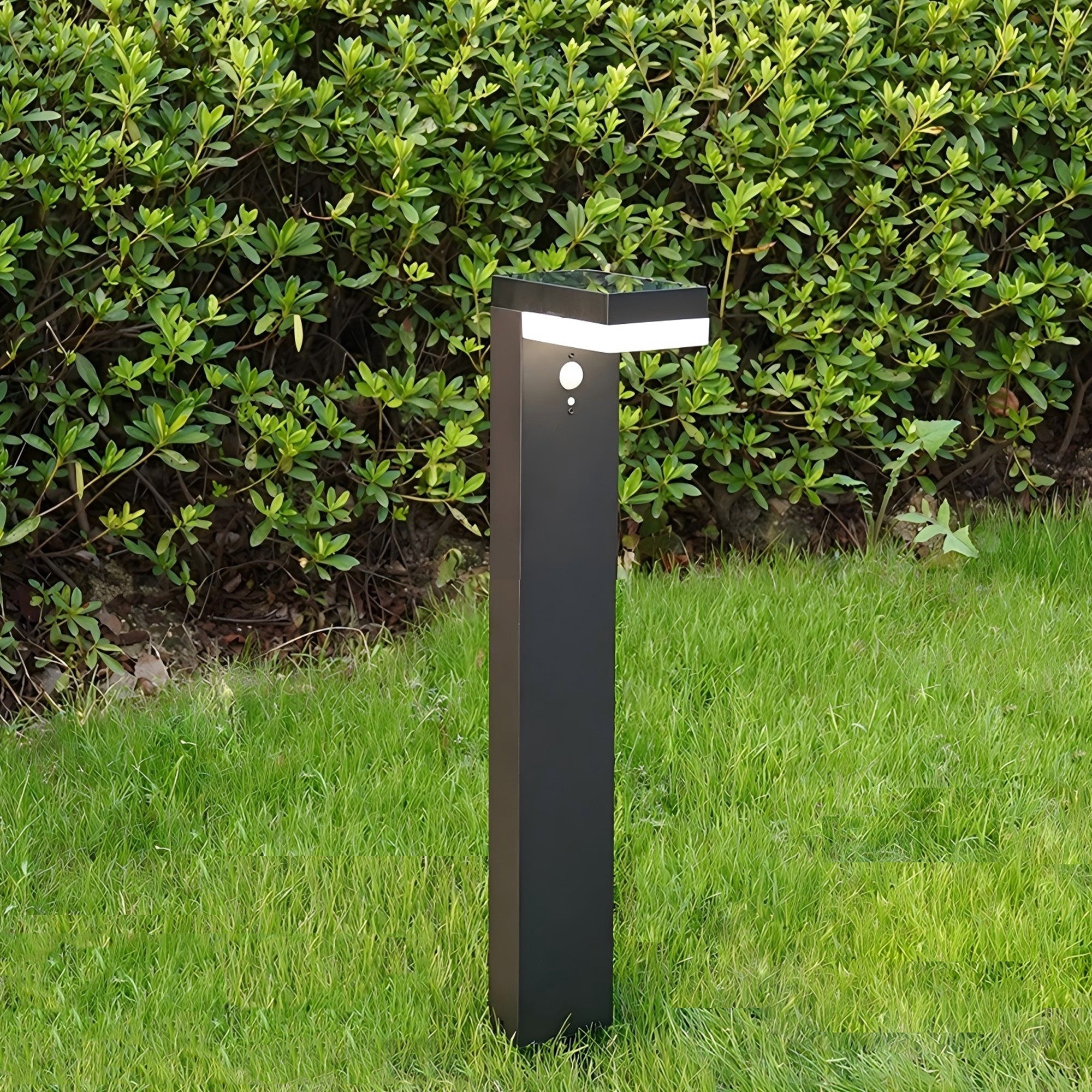 Cenova - Borne & Potelet Solaire - Aluminium - Noir