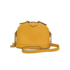 Sac porté épaule Louis Vuitton Alma Chain Handbag Mini cuir yellow — Occasion