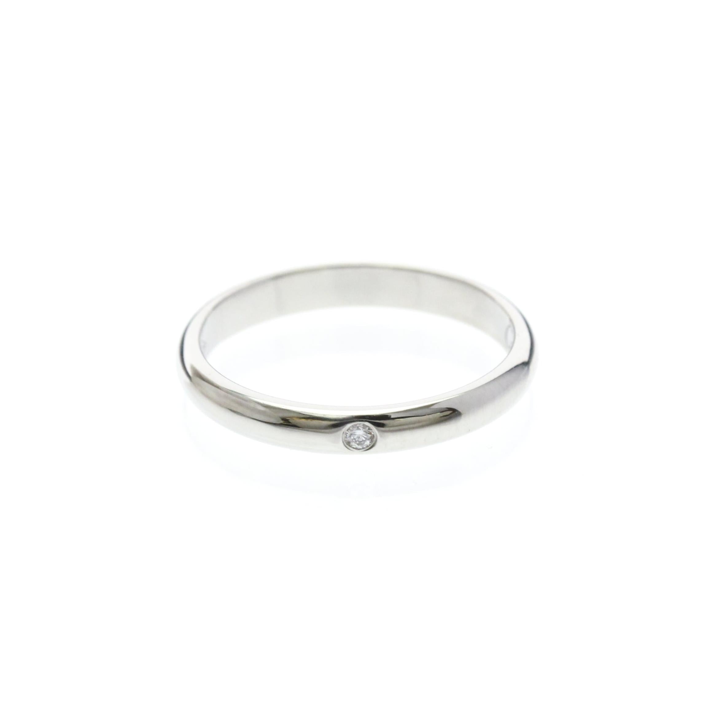 Cartier 1895 Wedding Band Platinum with Diamond 2.6mm