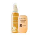 DUO crème visage SPF50 + Huile solaire SPF30