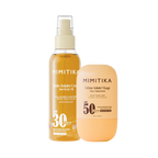 DUO crème visage SPF50 + Huile solaire SPF30