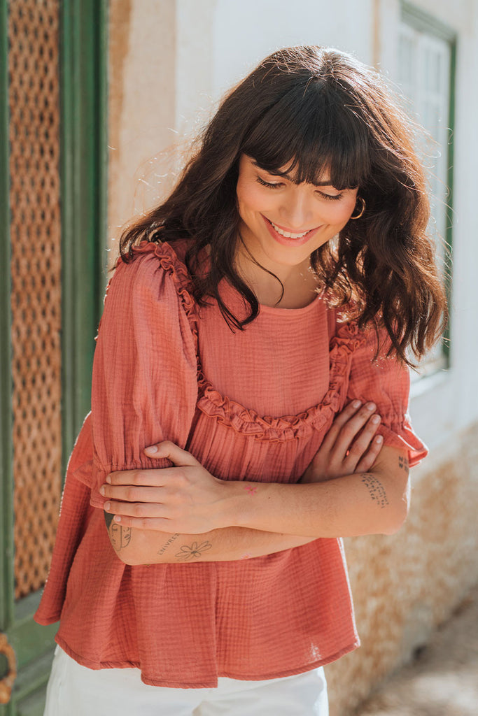 Blouse Sally Meadow Coton