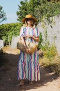 Robe Clemence Rainbow Lines
