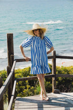 Robe Clementine Blue Lines