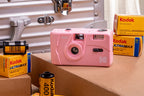 Appareil Photo Argentique - M35 - Rose - 2 Pellicules Couleur Offertes - Kodak